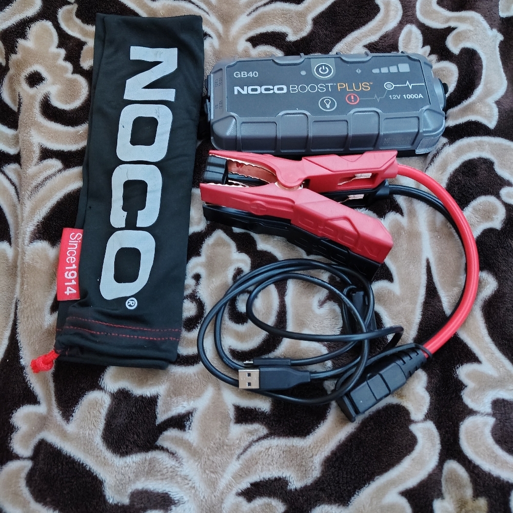 NOCO GB40 Boost Plus 1000A UltraSafe Lithium Jump Starter
